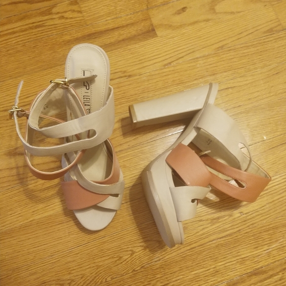 Leila Stone Shoes - Leila Stone chunky heels
